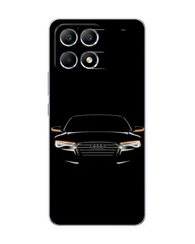 Чехол для Xiaomi POCO F6 с картинкой «Audi — ночной контур» Чехол для Xiaomi POCO F6 с картинкой «Audi — ночной контур»