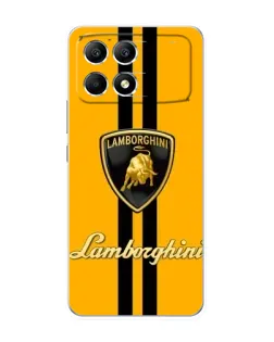 Чехол для Xiaomi POCO F6 с картинкой «Lamborghini Stripe желтый» Чехол для Xiaomi POCO F6 с картинкой «Lamborghini Stripe желтый»