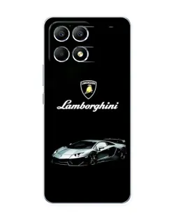 Чохол для Xiaomi POCO F6 з картинкою «Логотип Lamborghini класика»