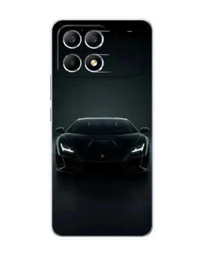 Чохол для Xiaomi POCO F6 з картинкою «Чорний Lamborghini Aventador» Чохол для Xiaomi POCO F6 з картинкою «Чорний Lamborghini Aventador»