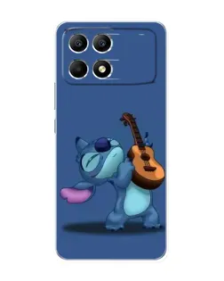 Чехол для Xiaomi POCO F6 с картинкой «Стич с укулеле» Чехол для Xiaomi POCO F6 с картинкой «Стич с укулеле»