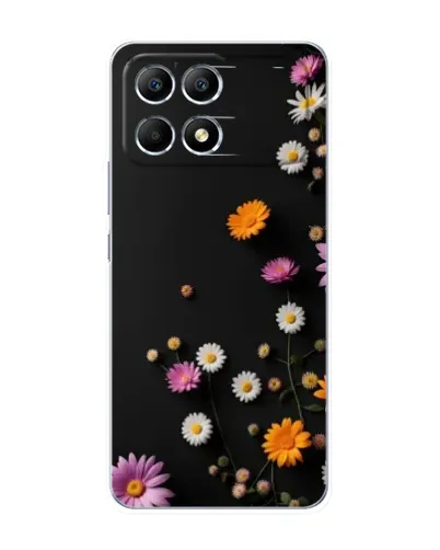 Чехол для Xiaomi POCO F6 с картинкой «Цветочная композиция»