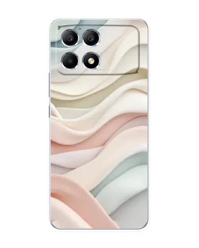 Чохол для Xiaomi POCO F6 з картинкою «Пастельні ніжні хвилі» Чохол для Xiaomi POCO F6 з картинкою «Пастельні ніжні хвилі»