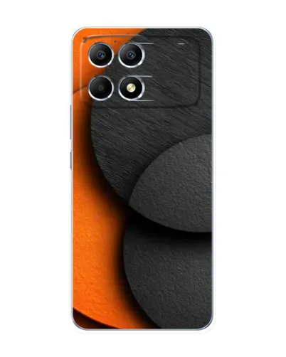 Чохол для Xiaomi POCO F6 з картинкою «Геометрія помаранчевих кіл» Чохол для Xiaomi POCO F6 з картинкою «Геометрія помаранчевих кіл»