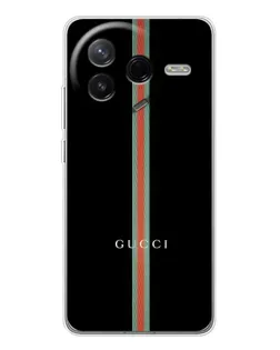Чехол для Xiaomi POCO F7 Pro с картинкой «Gucci — строгая линия» Чехол для Xiaomi POCO F7 Pro с картинкой «Gucci — строгая линия»