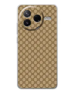 Чехол для Xiaomi POCO F7 Pro с картинкой «Gucci — классический беж» Чехол для Xiaomi POCO F7 Pro с картинкой «Gucci — классический беж»