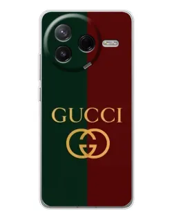 Чехол для Xiaomi POCO F7 Pro с картинкой «Gucci — темно-зеленый градиент» Чехол для Xiaomi POCO F7 Pro с картинкой «Gucci — темно-зеленый градиент»