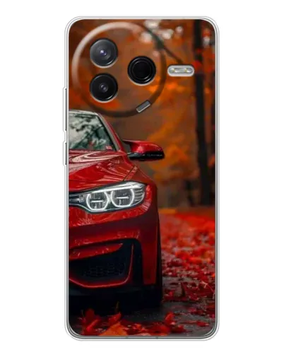 Чехол для Xiaomi POCO F7 Pro с картинкой «Осенняя BMW M4»