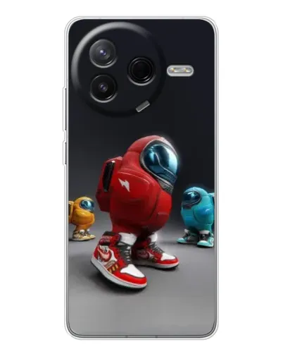 Чехол для Xiaomi POCO F7 Pro с картинкой «Among Us — 3D стиль» Чехол для Xiaomi POCO F7 Pro с картинкой «Among Us — 3D стиль»