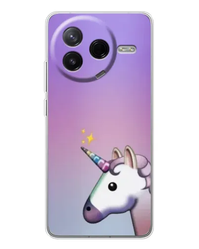 Чехол для Xiaomi POCO F7 Pro с картинкой «Единорог градиент» Чехол для Xiaomi POCO F7 Pro с картинкой «Единорог градиент»