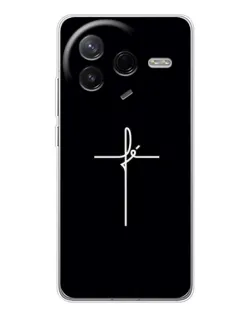 Чехол для Xiaomi POCO F7 Pro с картинкой «Тонкий крест»