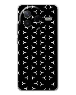 Чехол для Xiaomi POCO F7 Pro с картинкой «Mercedes паттерн звезд» Чехол для Xiaomi POCO F7 Pro с картинкой «Mercedes паттерн звезд»