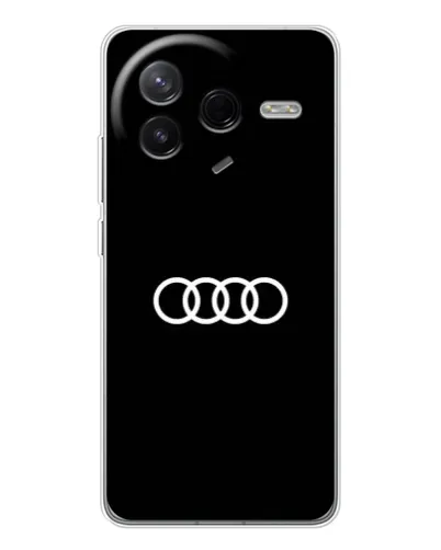 Чехол для Xiaomi POCO F7 Pro с картинкой «Audi White Logo» Чехол для Xiaomi POCO F7 Pro с картинкой «Audi White Logo»