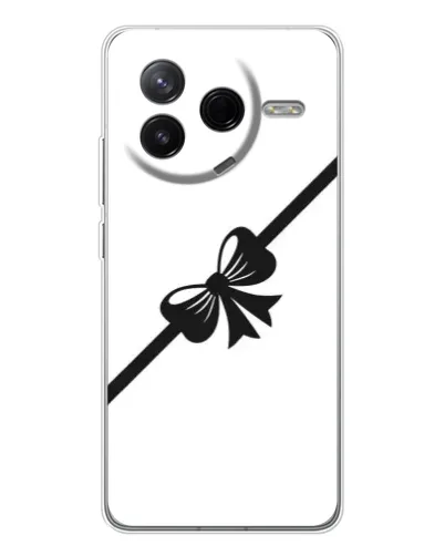 Чехол для Xiaomi POCO F7 Pro с картинкой «Диагональный бант»