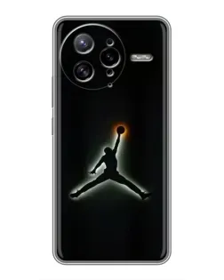 Чехол для Xiaomi POCO F7 Ultra с картинкой «Jordan Gradient Logo»