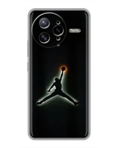 Чехол для Xiaomi POCO F7 Ultra с картинкой «Jordan Gradient Logo»