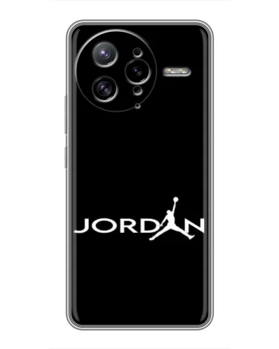 Чехол для Xiaomi POCO F7 Ultra с картинкой «Jordan White Logo»