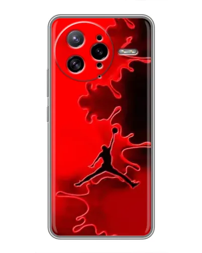 Чехол для Xiaomi POCO F7 Ultra с картинкой «Jordan Red Smoke»