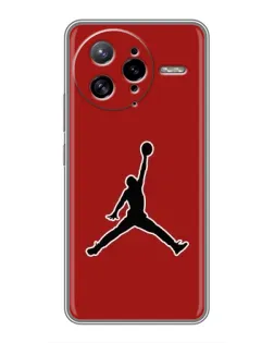 Чехол для Xiaomi POCO F7 Ultra с картинкой «Jordan Red Back»