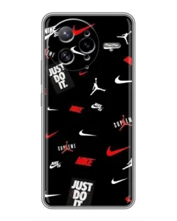 Чехол для Xiaomi POCO F7 Ultra с картинкой «Nike Mix Pattern»
