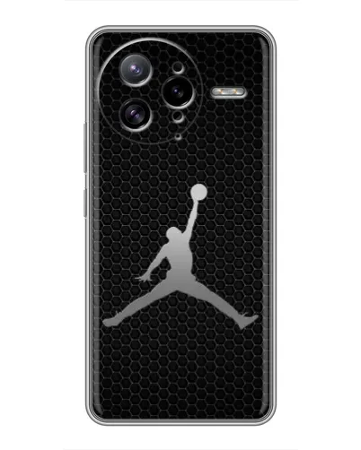 Чехол для Xiaomi POCO F7 Ultra с картинкой «Jordan Dark Carbon»