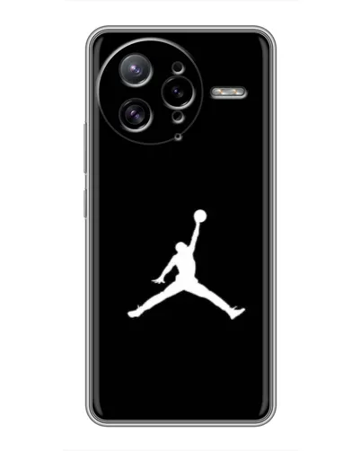 Чехол для Xiaomi POCO F7 Ultra с картинкой «Jordan Silhouette»
