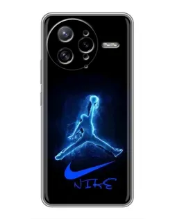 Чехол для Xiaomi POCO F7 Ultra с картинкой «Jordan Neon Blue»