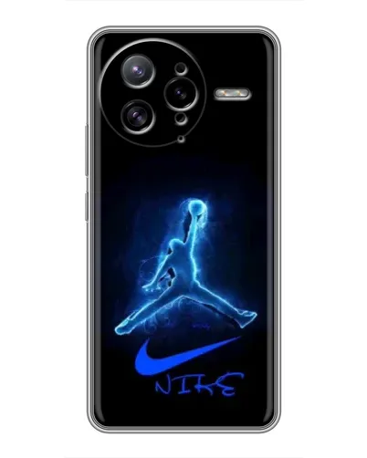 Чехол для Xiaomi POCO F7 Ultra с картинкой «Jordan Neon Blue»