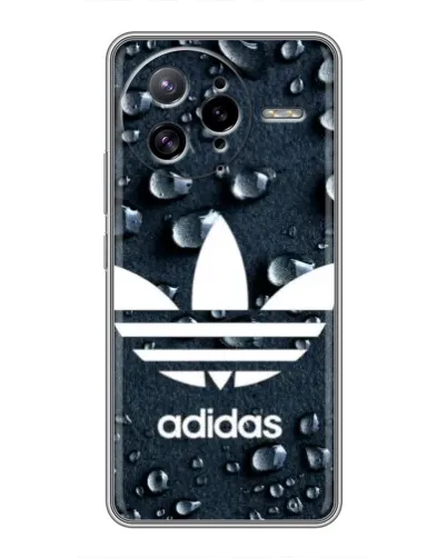 Чехол для Xiaomi POCO F7 Ultra с картинкой «Adidas Trefoil Blue»