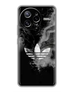 Чехол для Xiaomi POCO F7 Ultra с картинкой «Абстрактный дым Adidas»