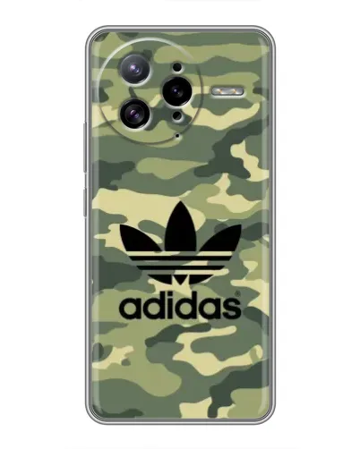 Чехол для Xiaomi POCO F7 Ultra с картинкой «Милитари стиль Adidas»