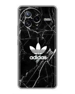 Чехол для Xiaomi POCO F7 Ultra с картинкой «Белый мрамор Adidas»