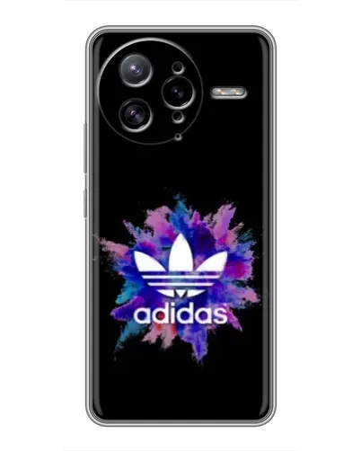 Чехол для Xiaomi POCO F7 Ultra с картинкой «Взрыв красок Adidas»