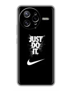 Чехол для Xiaomi POCO F7 Ultra с картинкой «Текстовый принт Nike»
