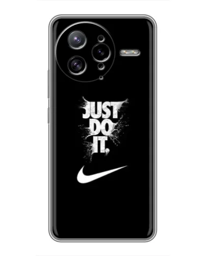 Чехол для Xiaomi POCO F7 Ultra с картинкой «Текстовый принт Nike»