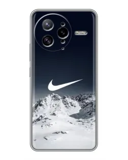 Чехол для Xiaomi POCO F7 Ultra с картинкой «Nike — зимние горы»