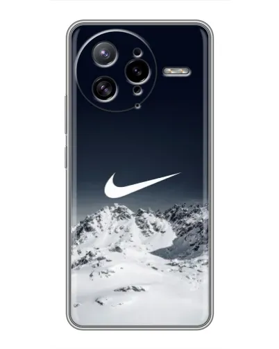 Чехол для Xiaomi POCO F7 Ultra с картинкой «Nike — зимние горы»