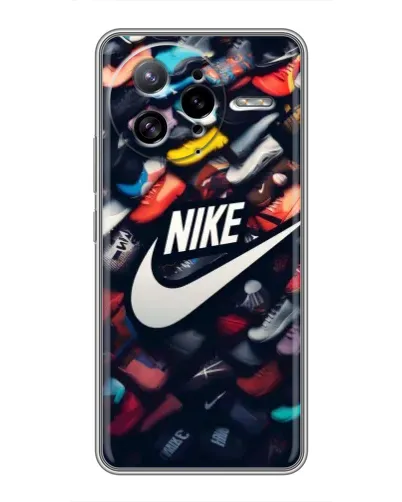 Чехол для Xiaomi POCO F7 Ultra с картинкой «Коллекция кроссовок Nike»