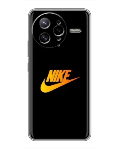 Чехол для Xiaomi POCO F7 Ultra с картинкой «Золотой логотип Nike»
