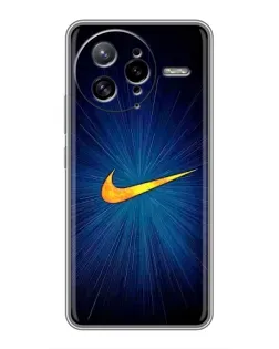 Чохол для Xiaomi POCO F7 Ultra з картинкою «Синій пульс Nike»