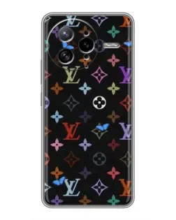 Чехол для Xiaomi POCO F7 Ultra с картинкой «Цветная монограмма LV»
