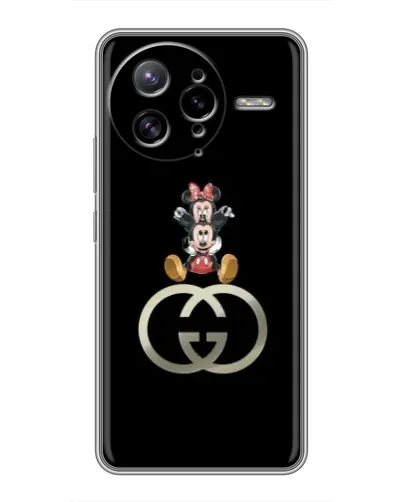 Чехол для Xiaomi POCO F7 Ultra с картинкой «Минни Маус на лого» Чехол для Xiaomi POCO F7 Ultra с картинкой «Минни Маус на лого»
