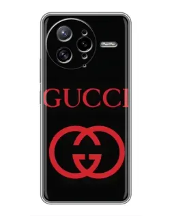 Чохол для Xiaomi POCO F7 Ultra з картинкою «Gucci — червоний логотип»