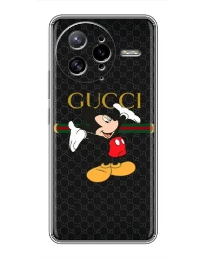 Чехол для Xiaomi POCO F7 Ultra с картинкой «Микки Маус Gucci» Чехол для Xiaomi POCO F7 Ultra с картинкой «Микки Маус Gucci»