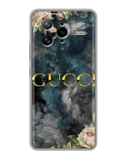 Чохол для Xiaomi POCO F7 Ultra з картинкою «Абстрактні квіти Gucci»