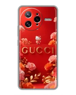 Чохол для Xiaomi POCO F7 Ultra з картинкою «Gucci — золотий сад»