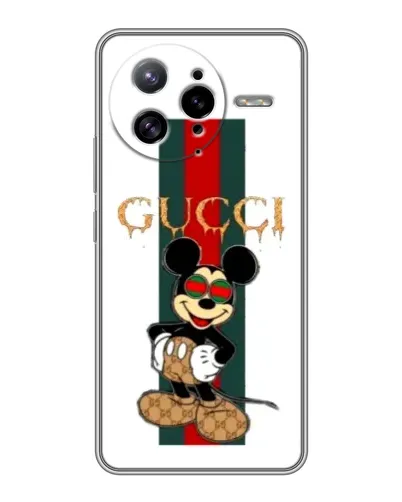 Чехол для Xiaomi POCO F7 Ultra с картинкой «Микки Маус Gucci — полосы» Чехол для Xiaomi POCO F7 Ultra с картинкой «Микки Маус Gucci — полосы»
