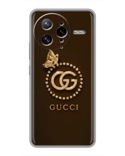Чехол для Xiaomi POCO F7 Ultra с картинкой «Gucci — золотая бабочка» Чехол для Xiaomi POCO F7 Ultra с картинкой «Gucci — золотая бабочка»