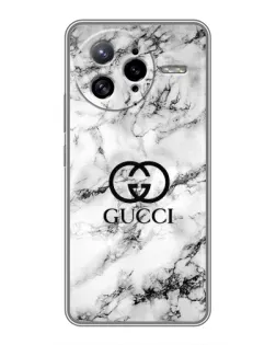 Чохол для Xiaomi POCO F7 Ultra з картинкою «Gucci — мармуровий шик»