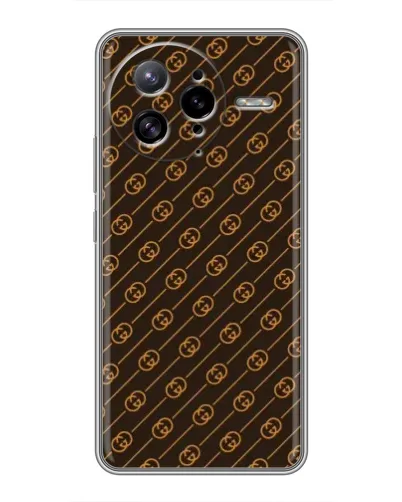 Чехол для Xiaomi POCO F7 Ultra с картинкой «Gucci — золотые диагонали» Чехол для Xiaomi POCO F7 Ultra с картинкой «Gucci — золотые диагонали»